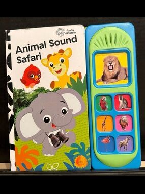 Baby Einstein Animal Safari Sounds Baby Board Book